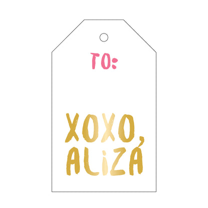 Personalized Gift Tag - T4