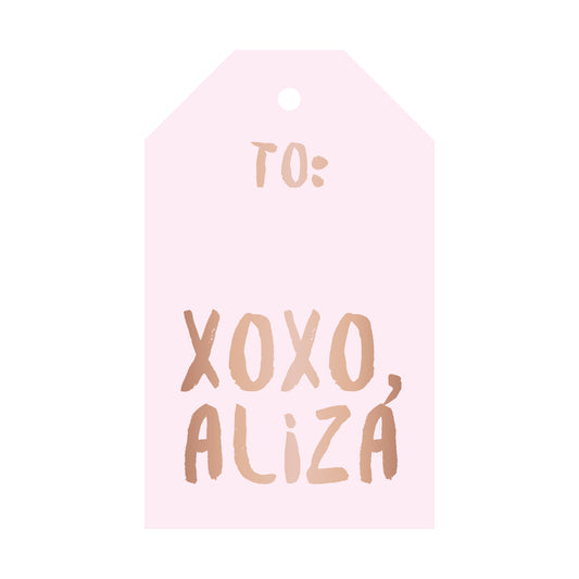 Personalized Gift Tag - T4