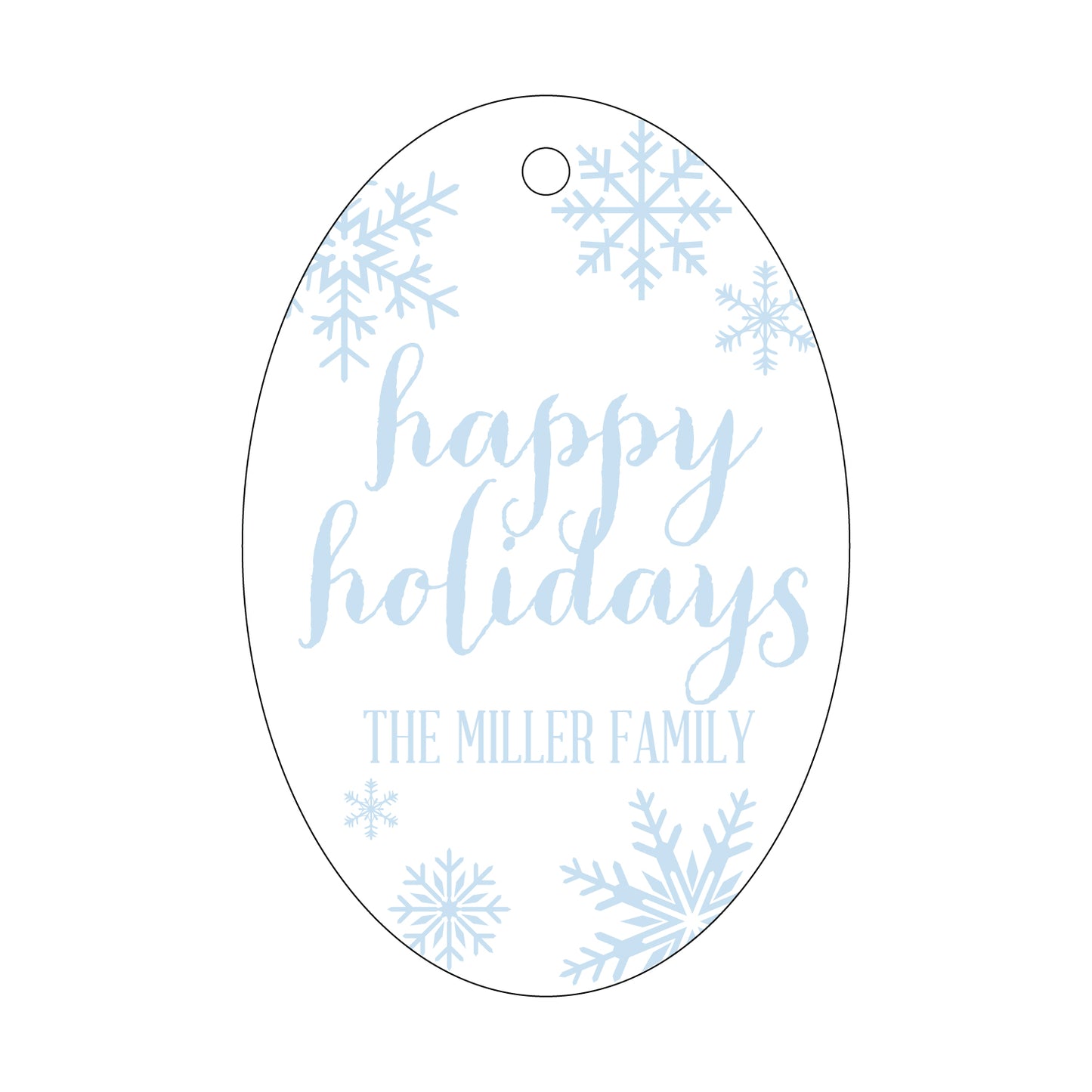 Personalized Gift Tag - T51