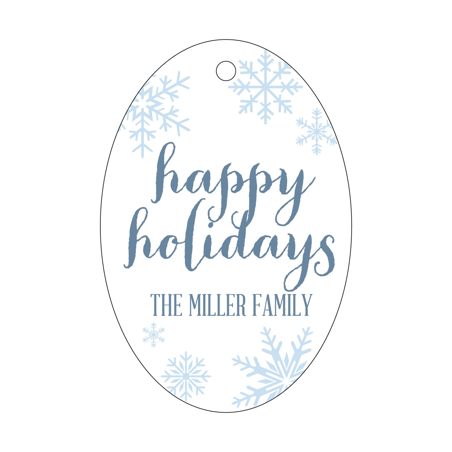 Personalized Gift Tag - T51