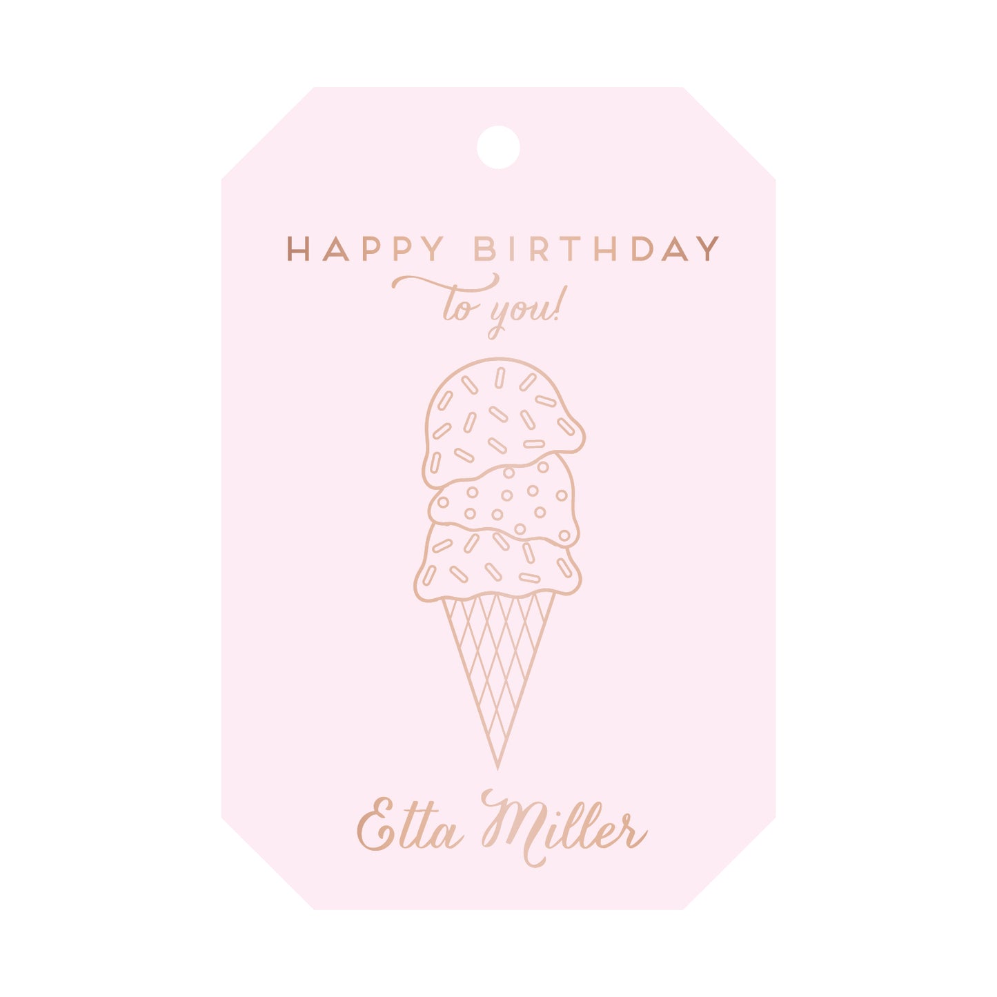 Personalized Gift Tag - T52