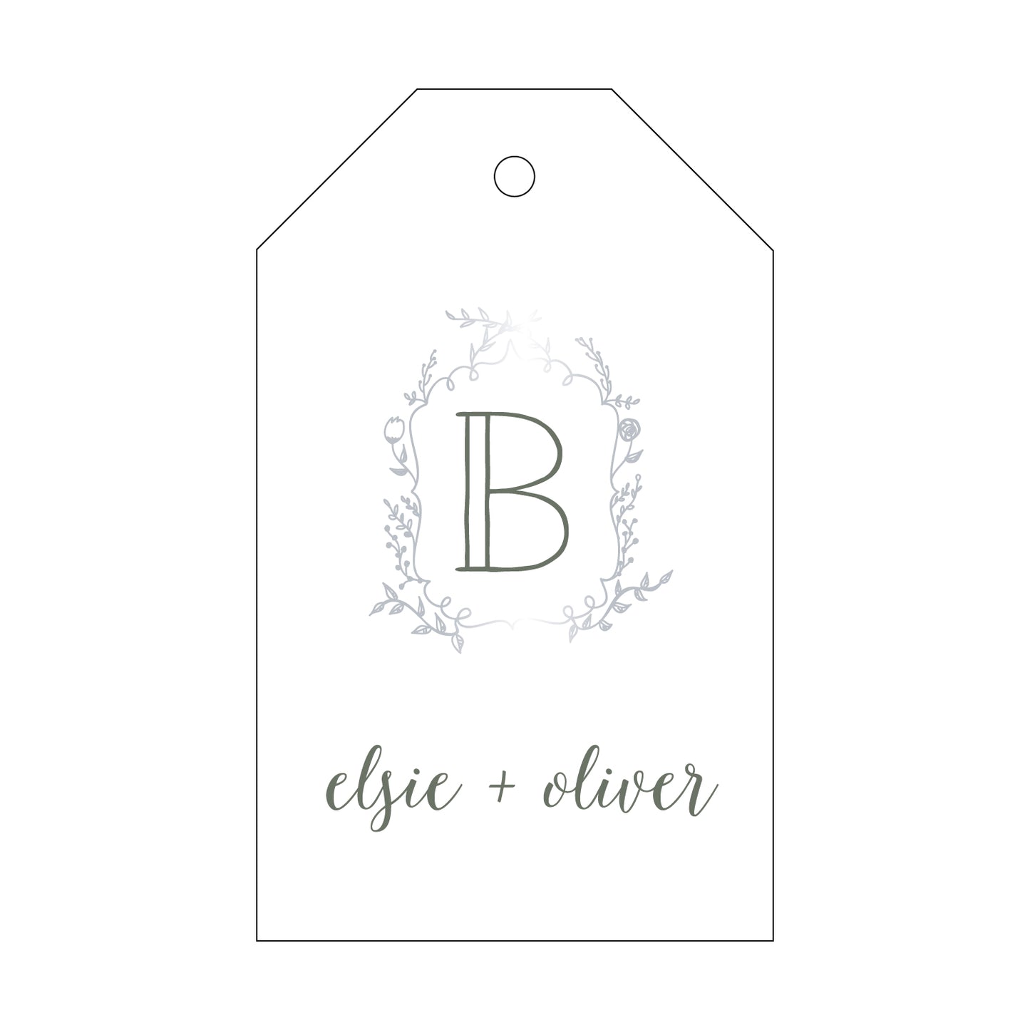 Personalized Gift Tag - T54