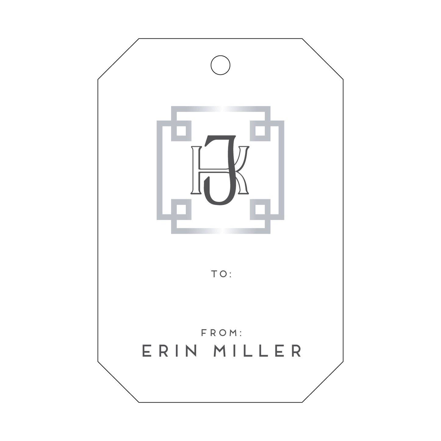 Personalized Gift Tag - T55