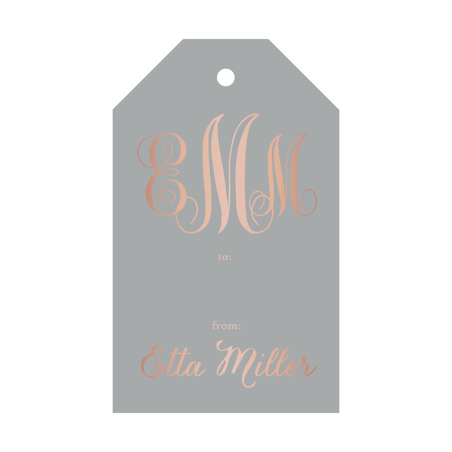 Personalized Gift Tag - T57