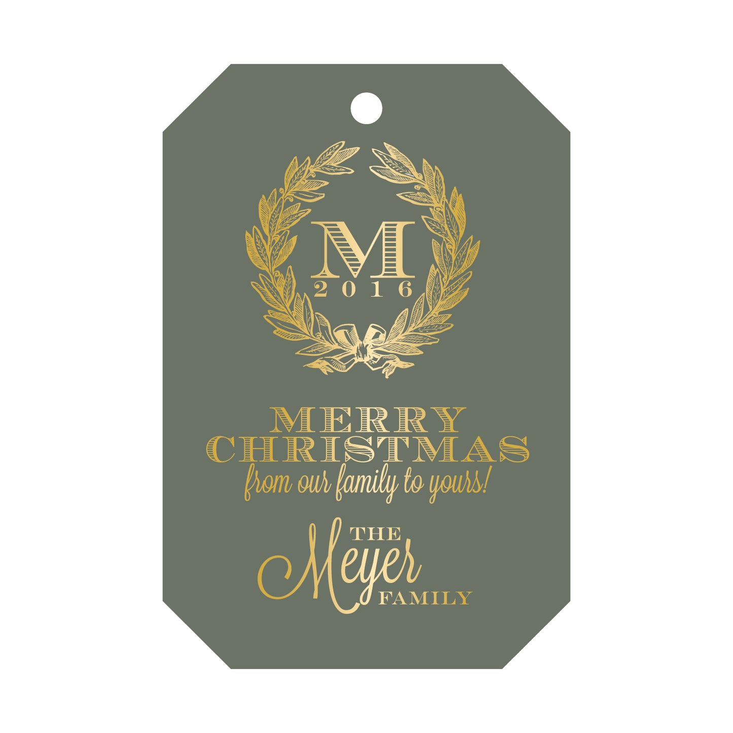 Personalized Gift Tag - T58