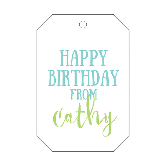 Personalized Gift Tag - T5