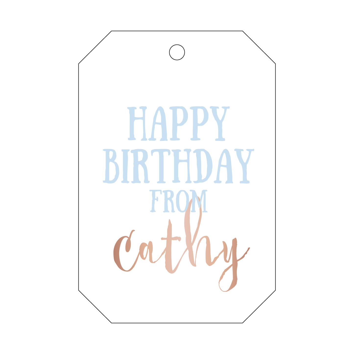 Personalized Gift Tag - T5