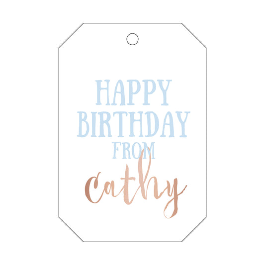 Personalized Gift Tag - T5