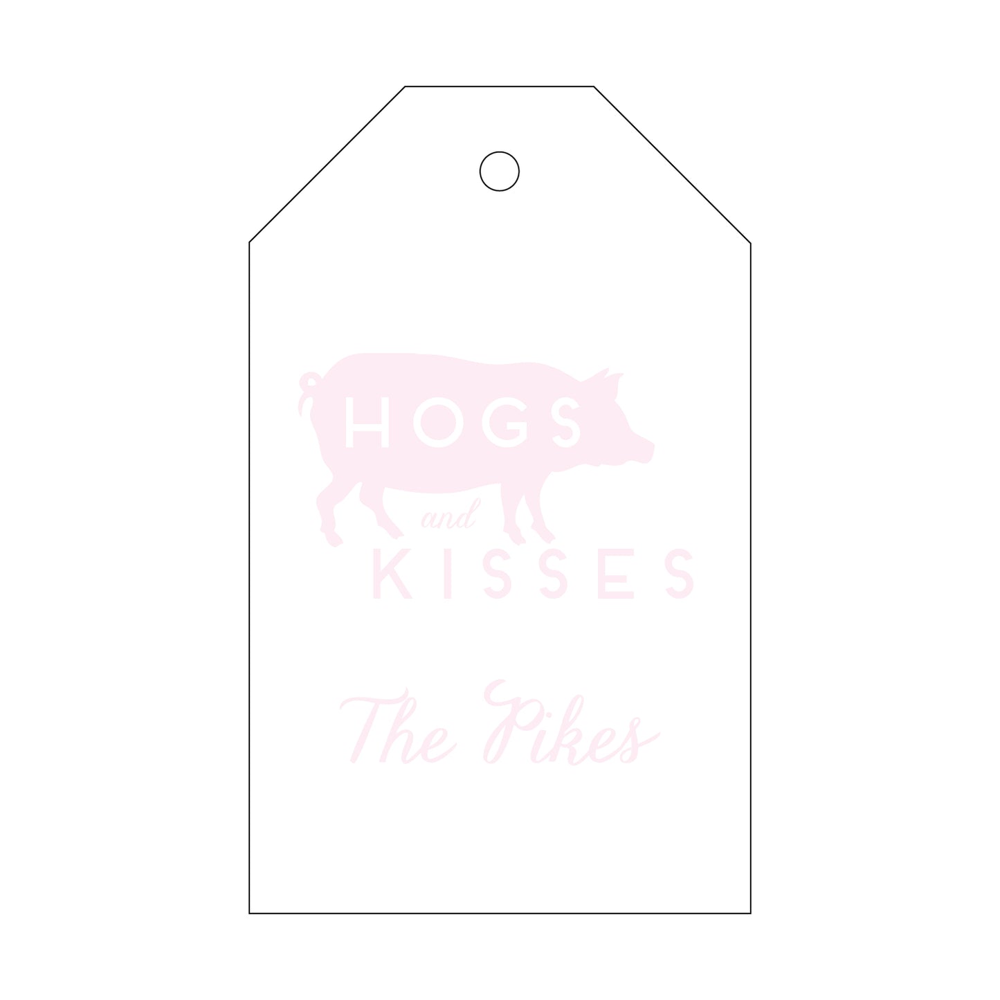 Personalized Gift Tag - T62