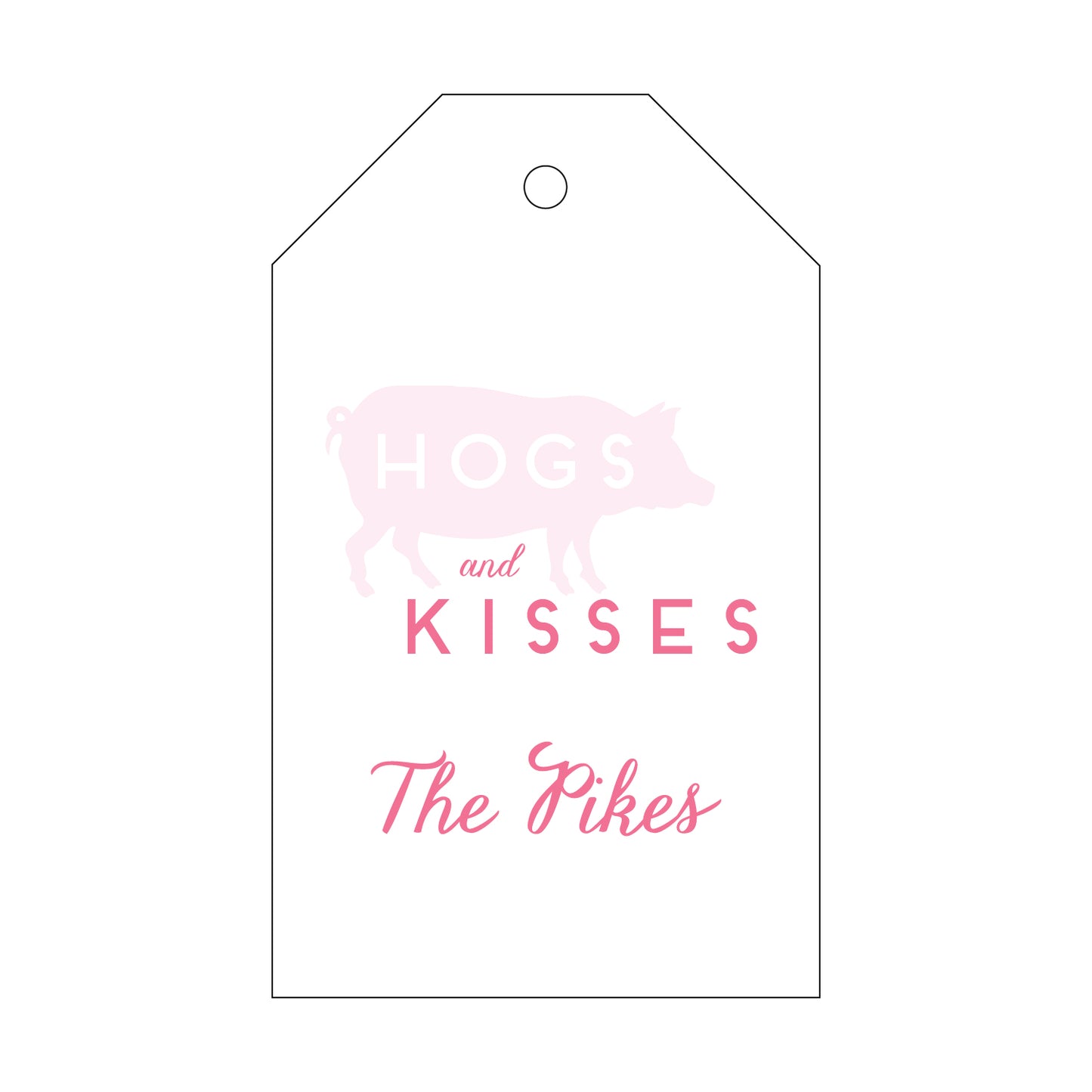 Personalized Gift Tag - T62