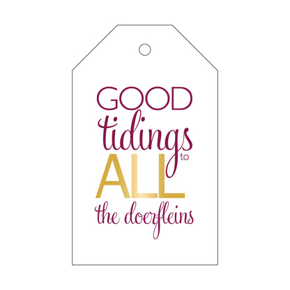 Personalized Gift Tag - T63