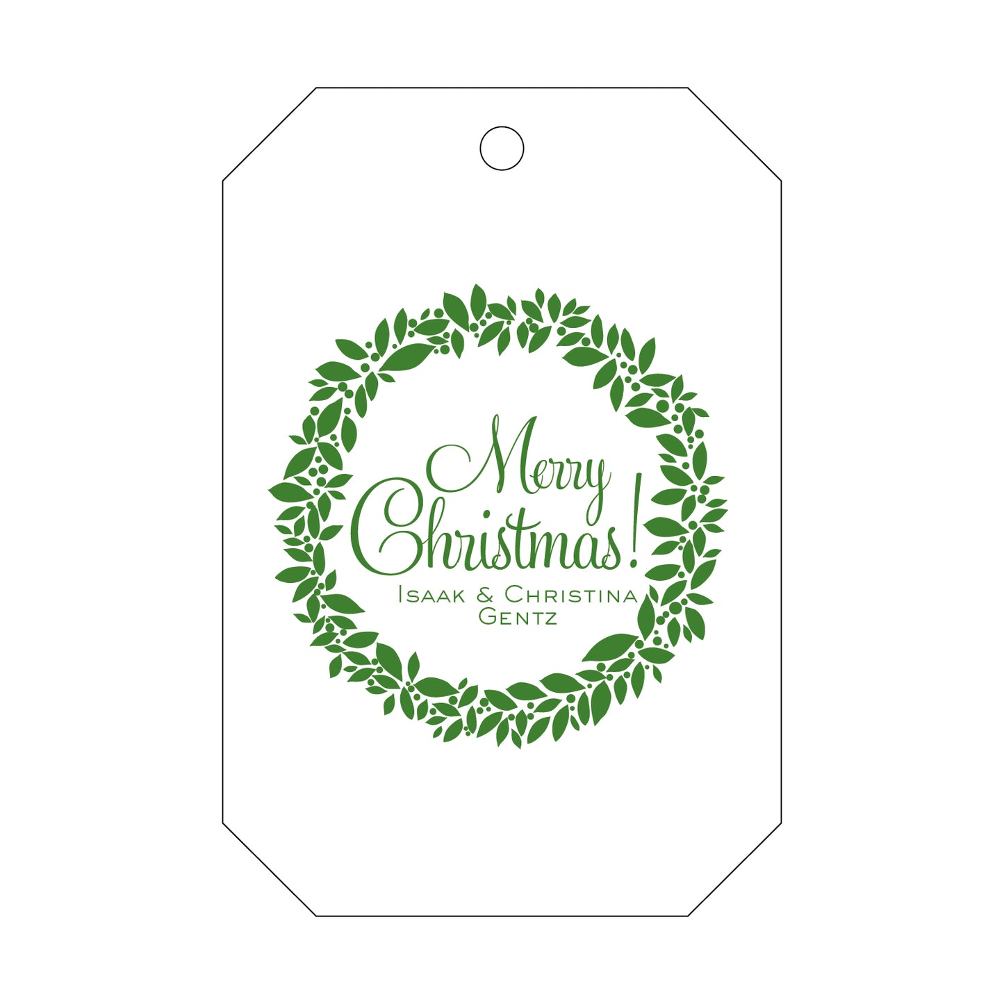 Personalized Gift Tag - T67