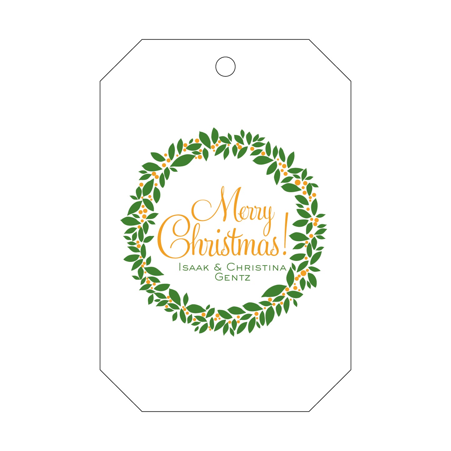 Personalized Gift Tag - T67