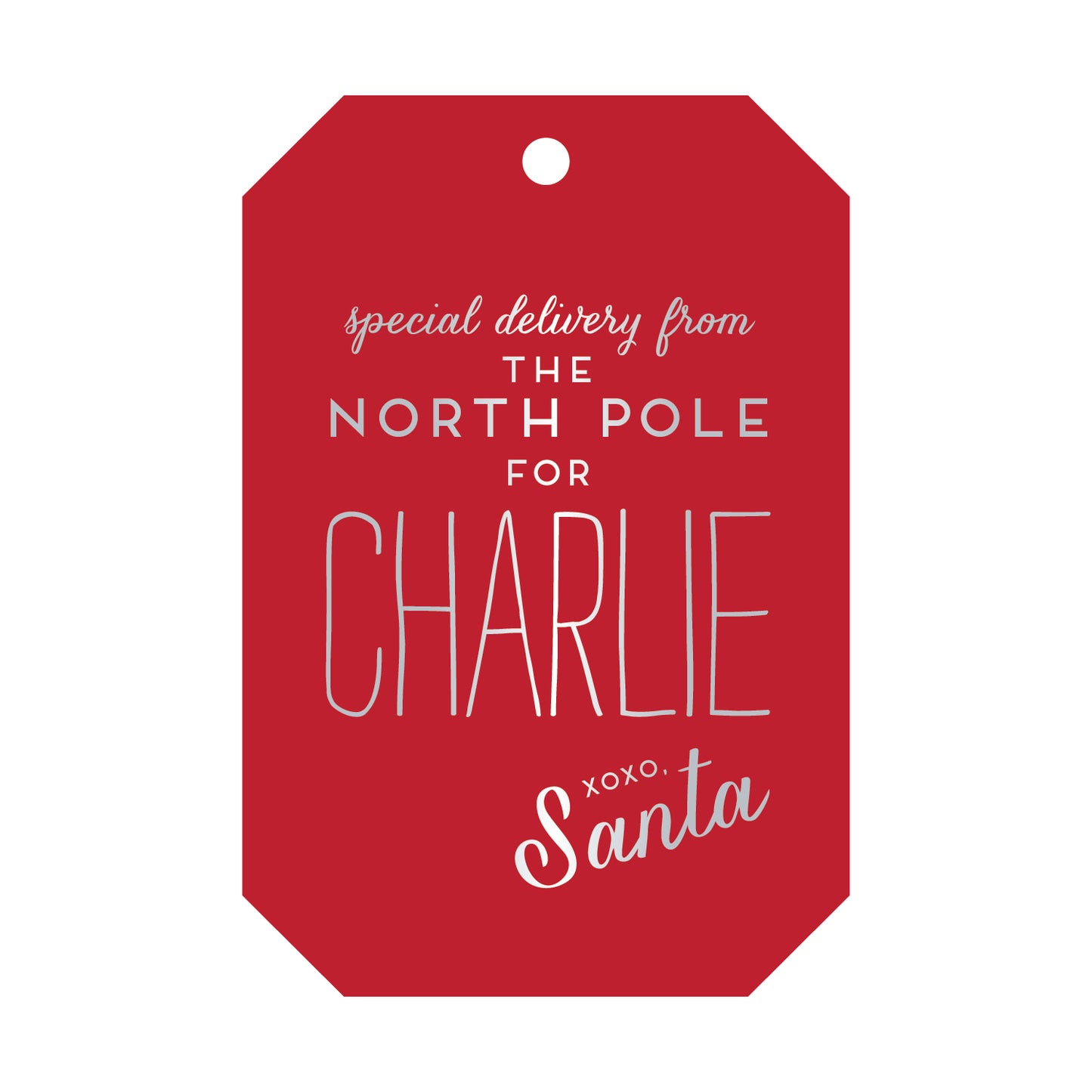 Personalized Gift Tag - T68