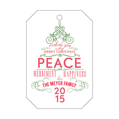 Personalized Gift Tag - T69