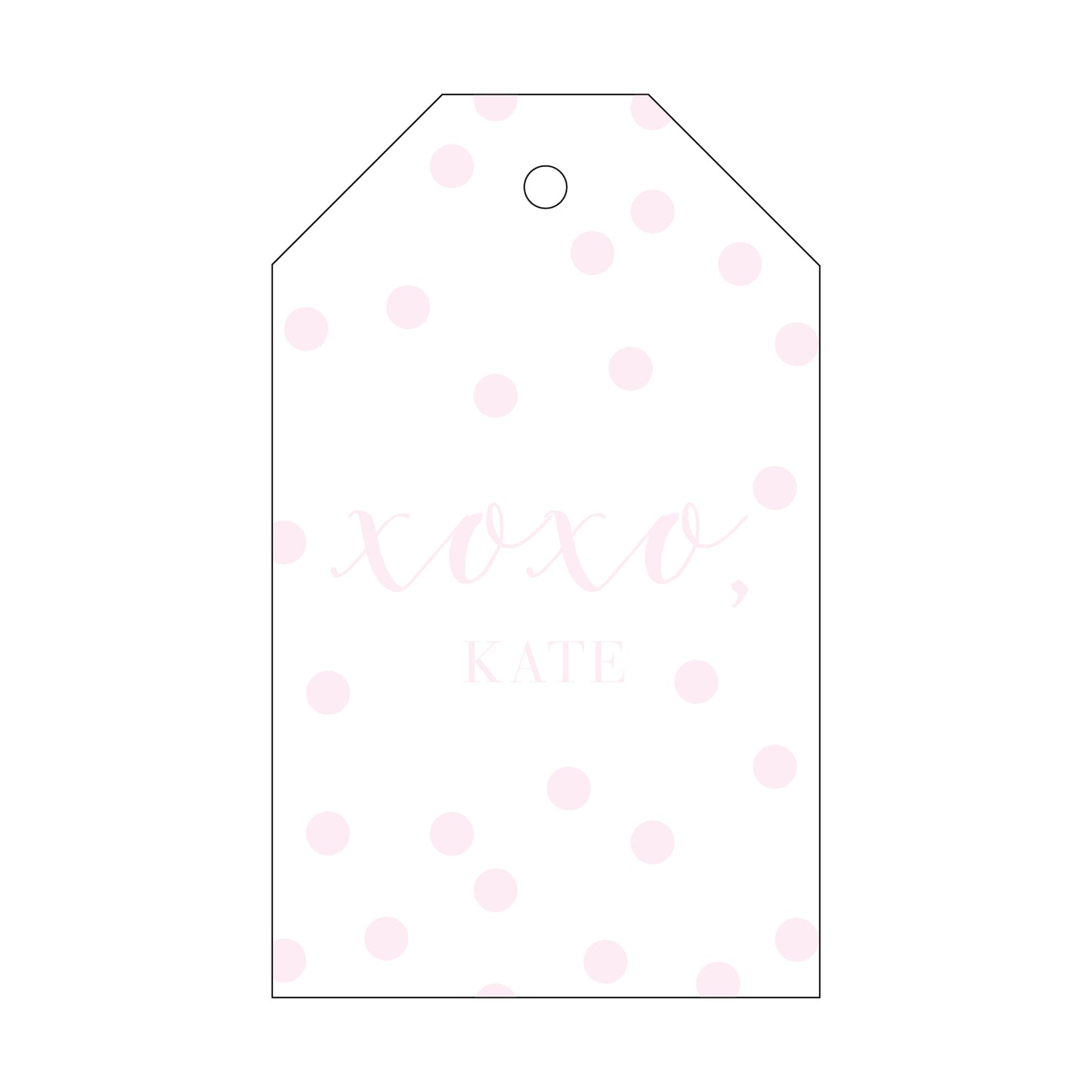 Personalized Gift Tag - T7