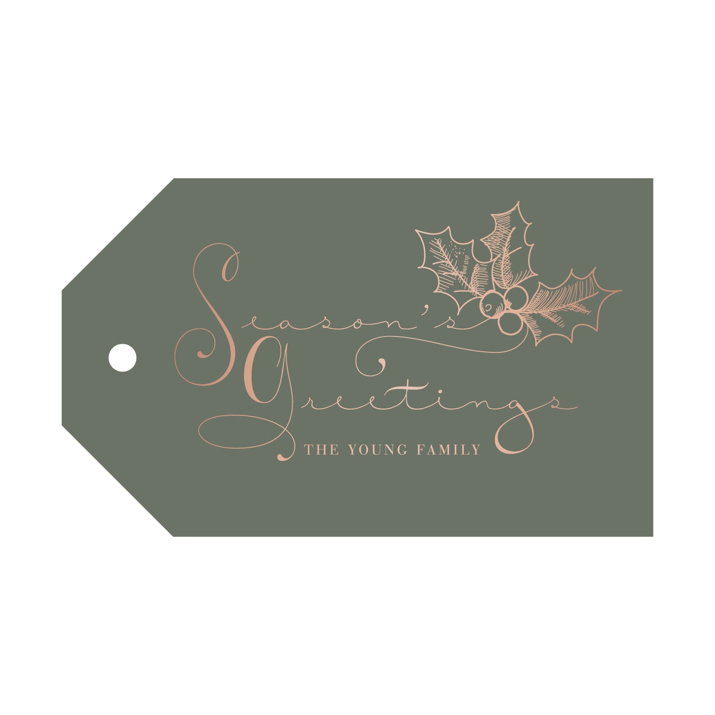 Personalized Gift Tag - T71