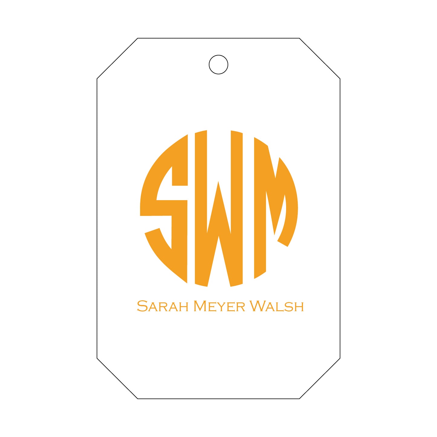 Personalized Gift Tag - T72