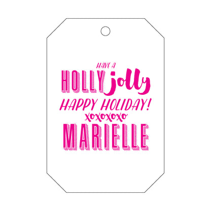 Personalized Gift Tag - T73