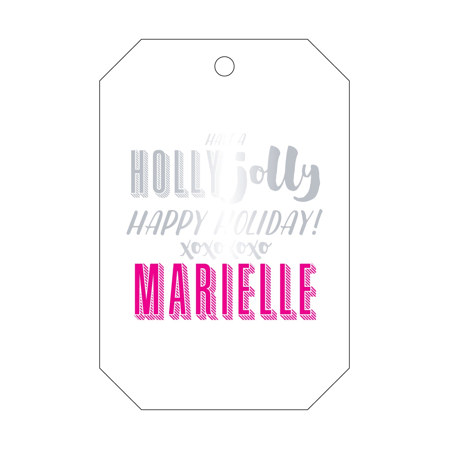 Personalized Gift Tag - T73