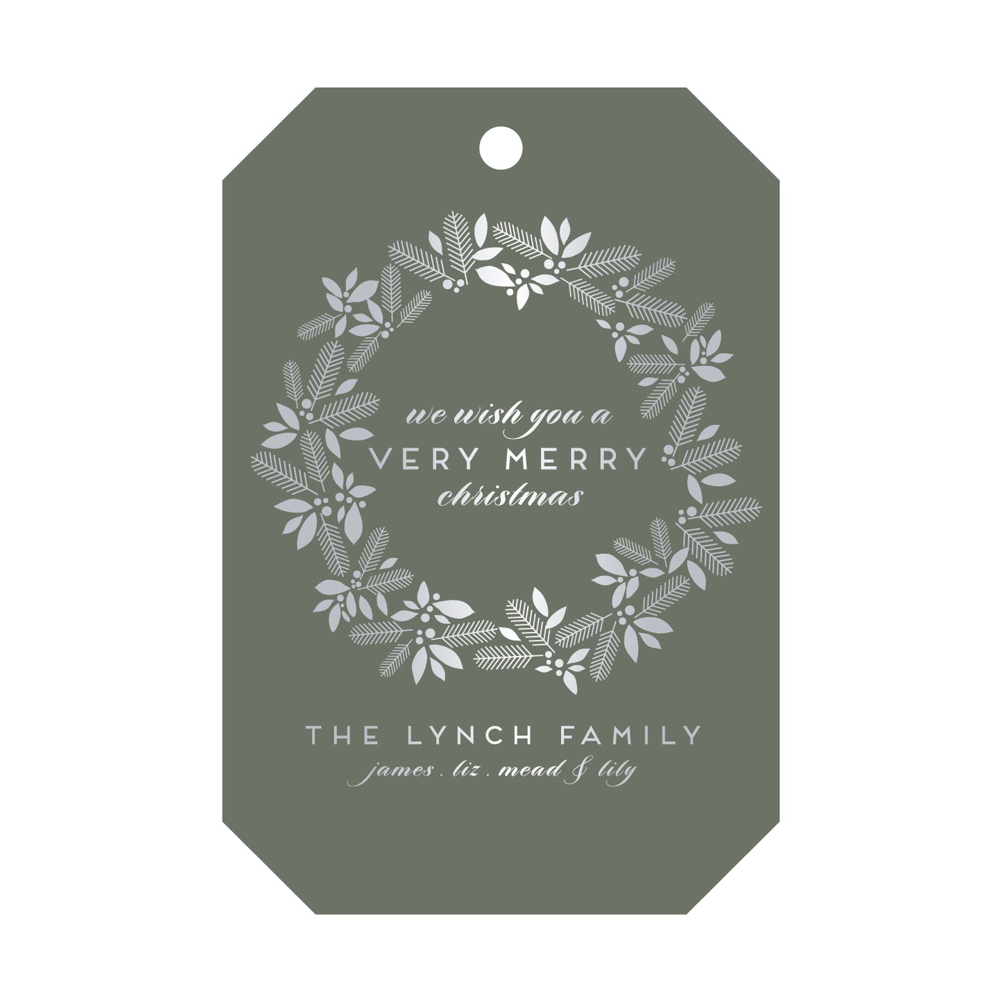 Personalized Gift Tag - T74