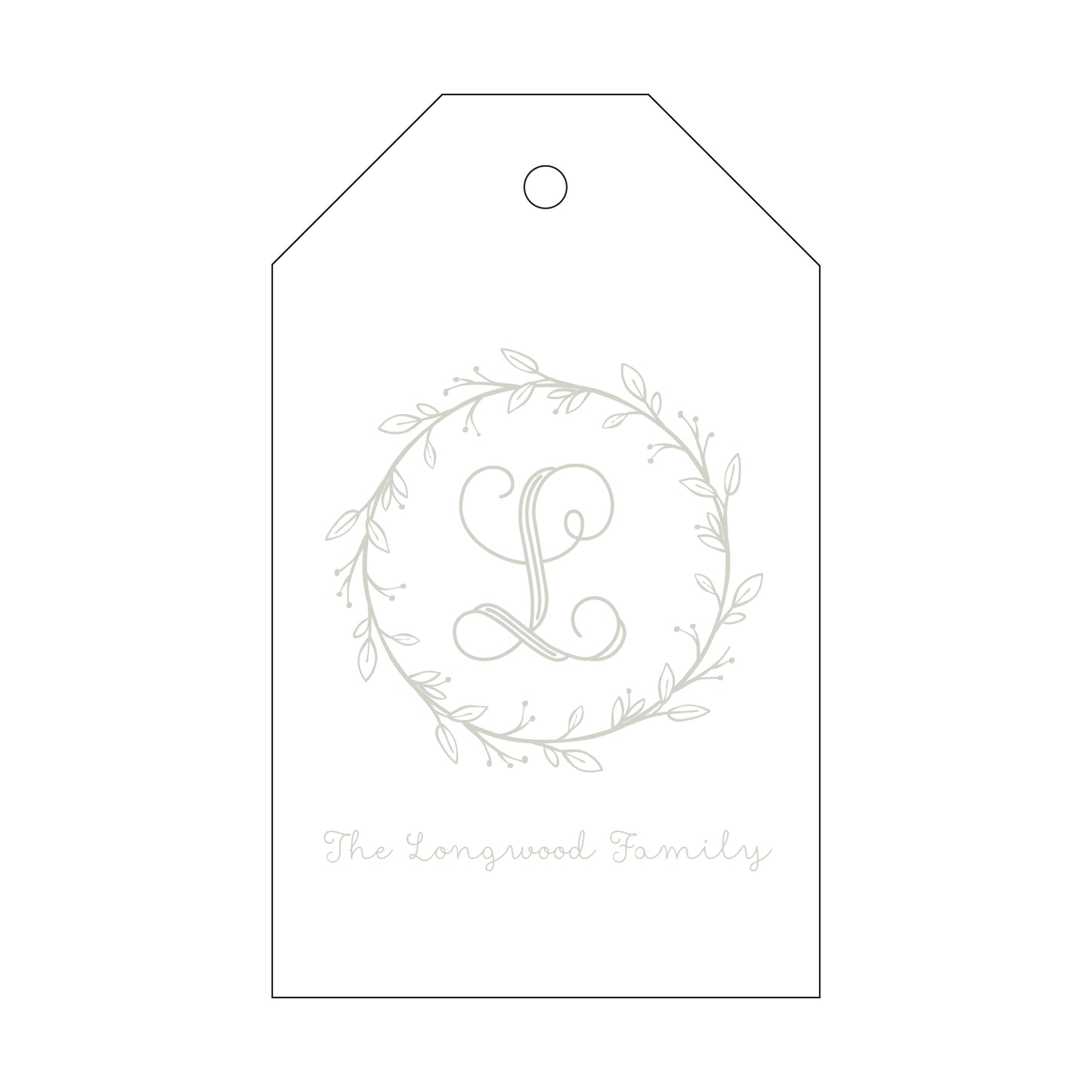 Personalized Gift Tag - T75