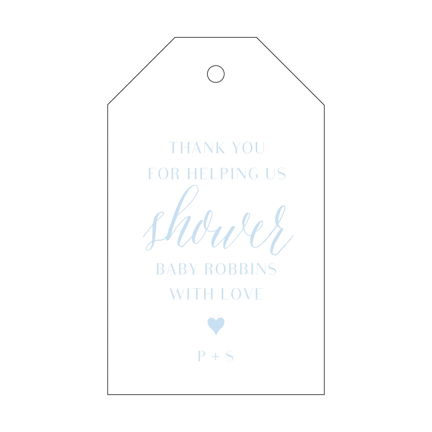 Personalized Gift Tag - T76