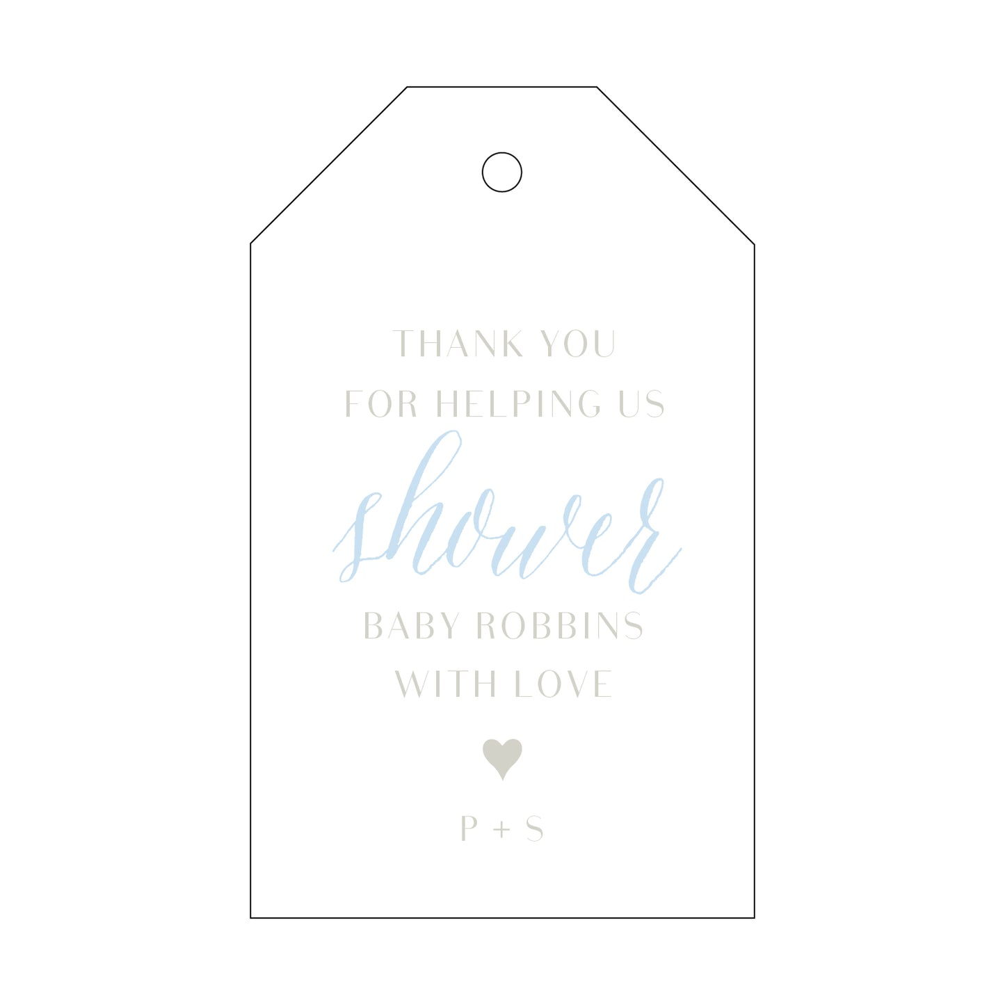 Personalized Gift Tag - T76