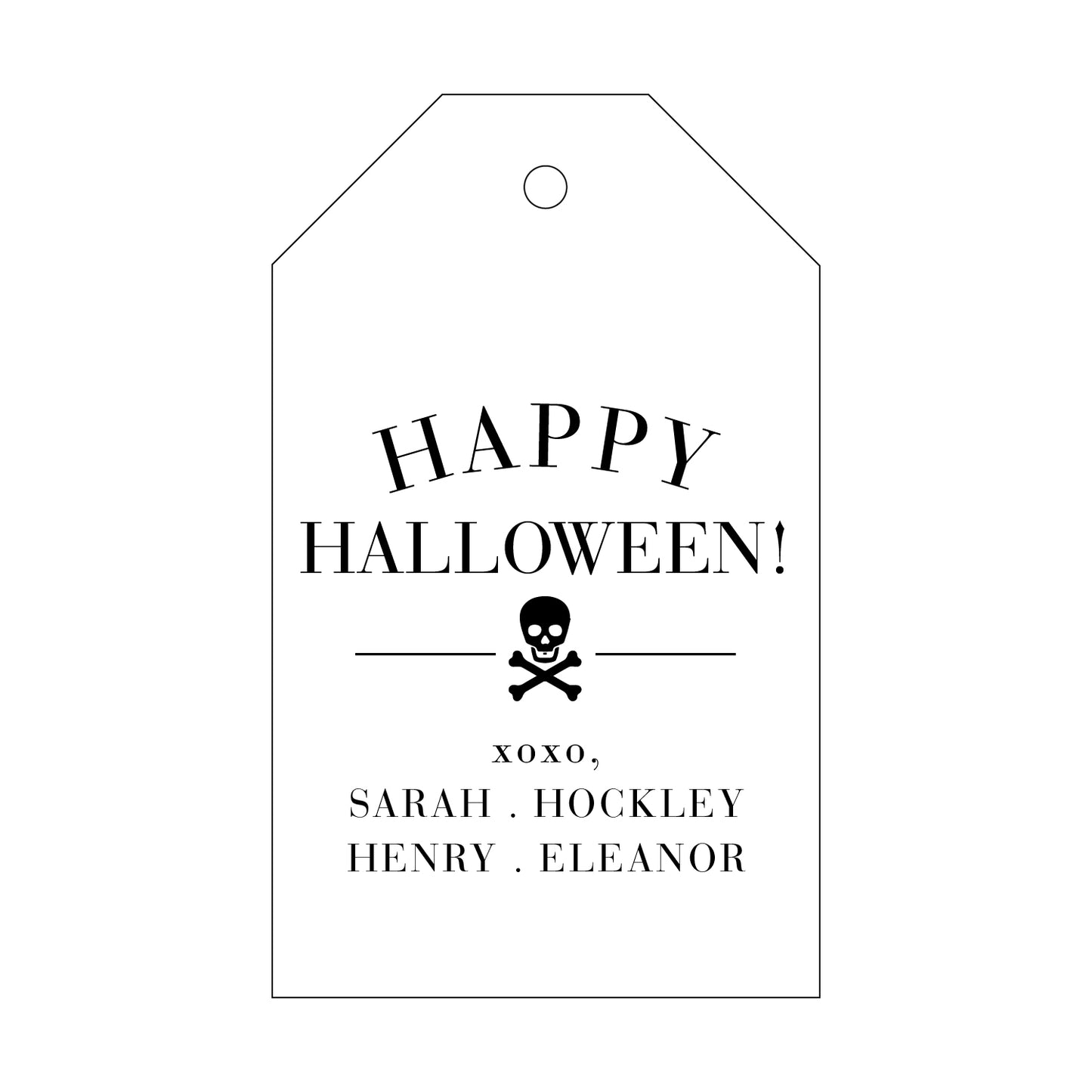 Personalized Gift Tag - T81