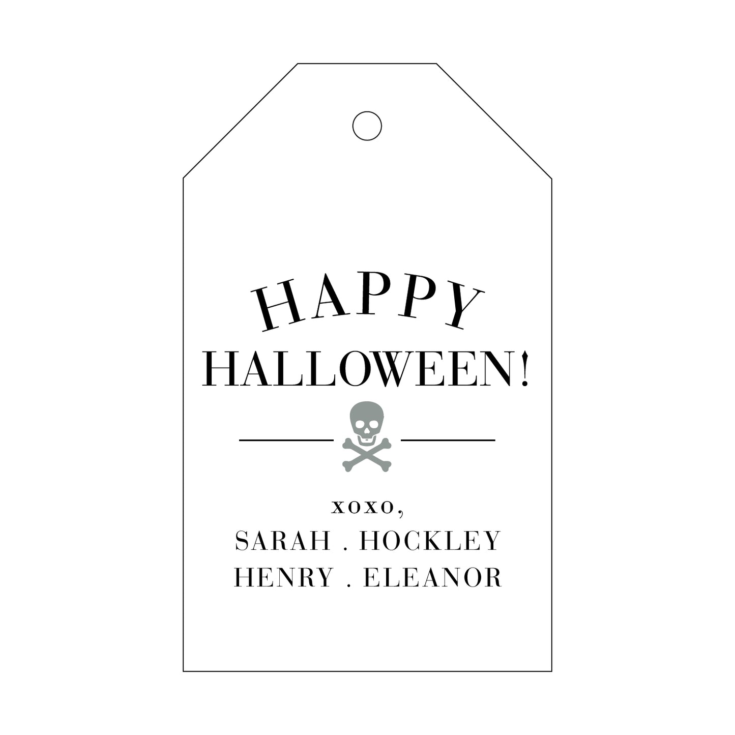 Personalized Gift Tag - T81