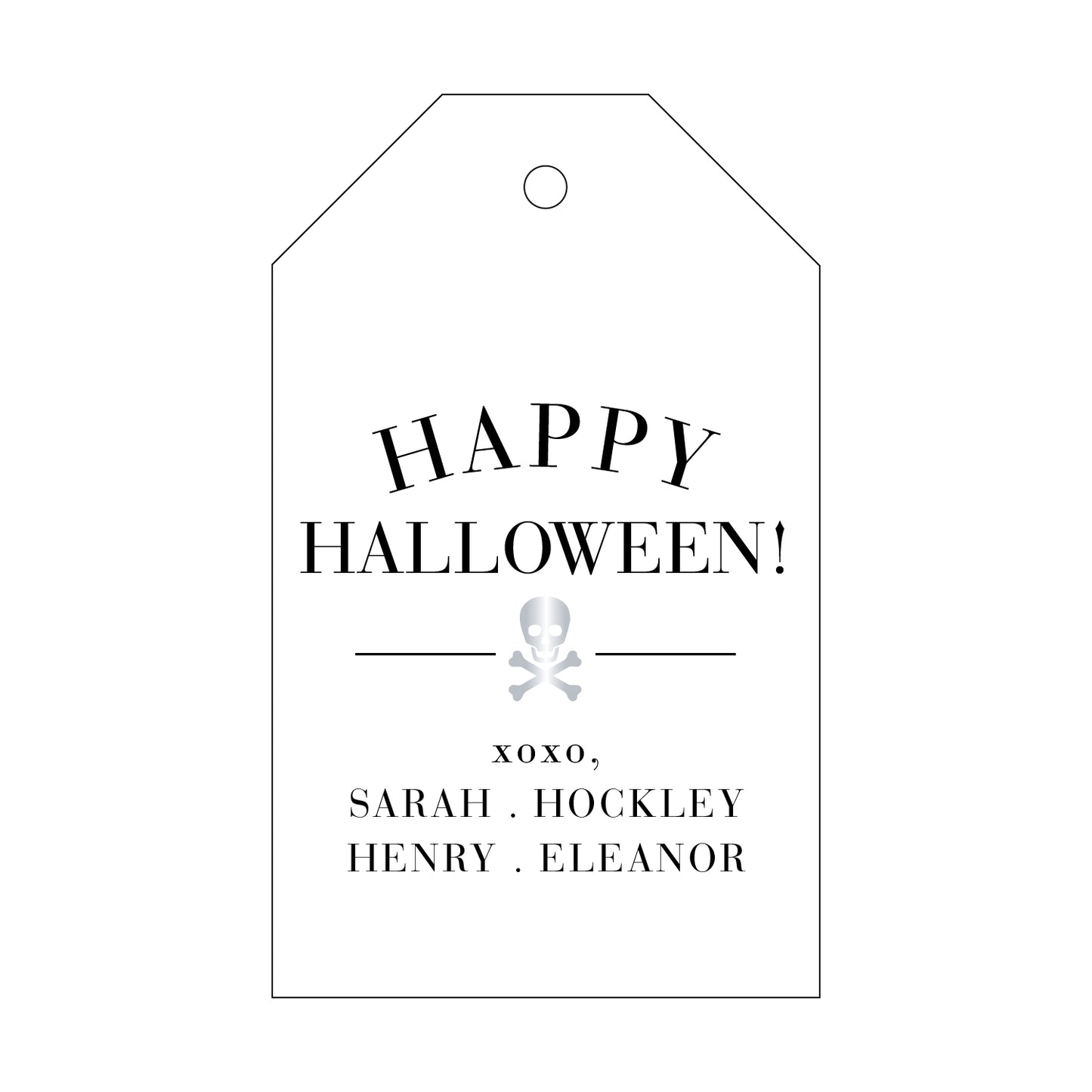 Personalized Gift Tag - T81