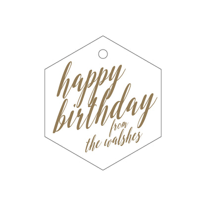 Personalized Gift Tag - T82