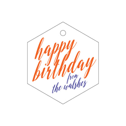 Personalized Gift Tag - T82