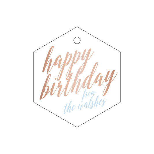 Personalized Gift Tag - T82