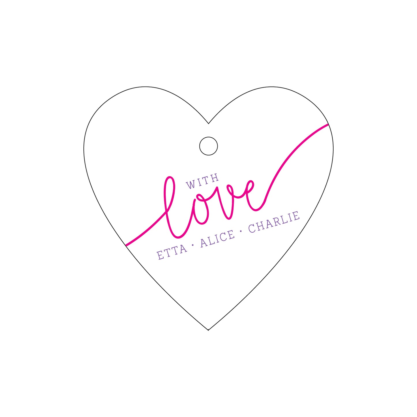 Personalized Gift Tag - T83