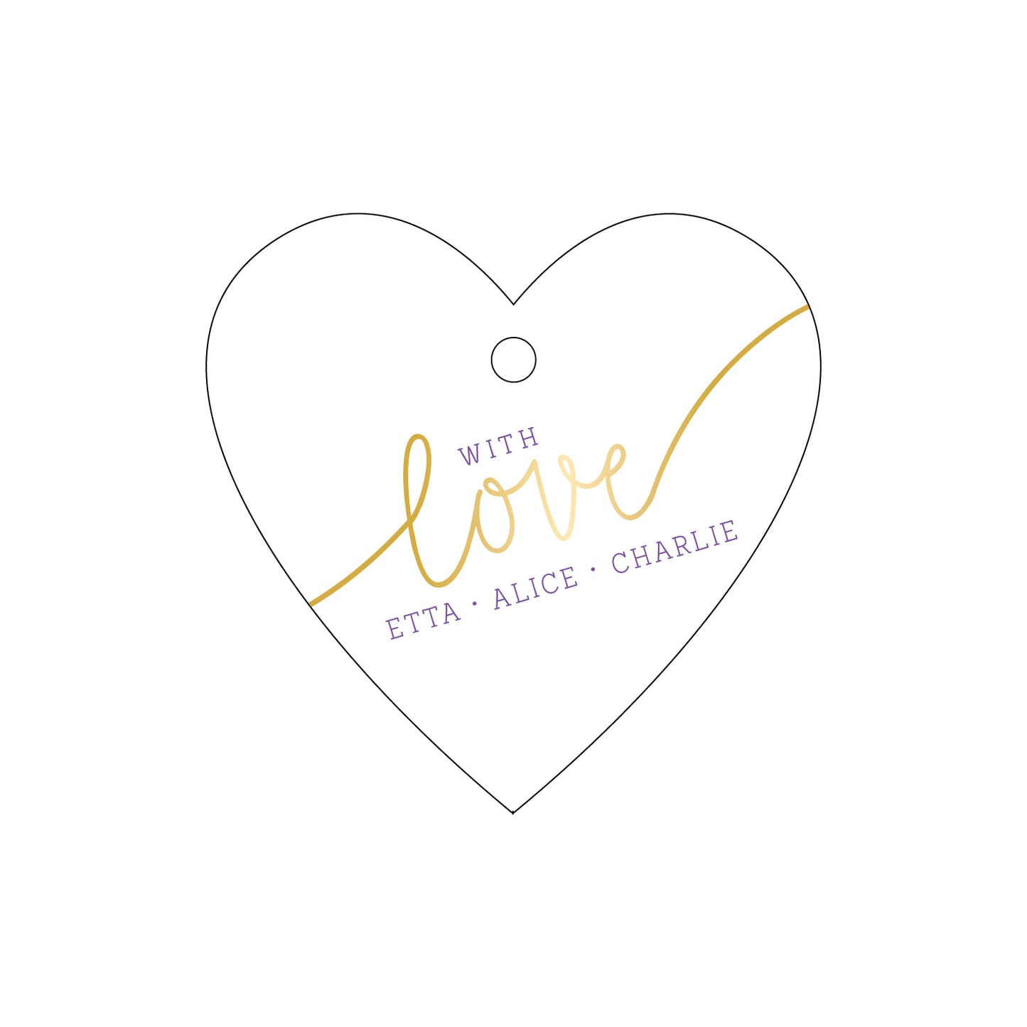 Personalized Gift Tag - T83