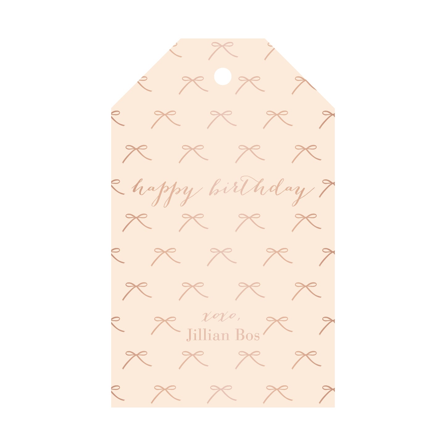 Personalized Gift Tag - T85