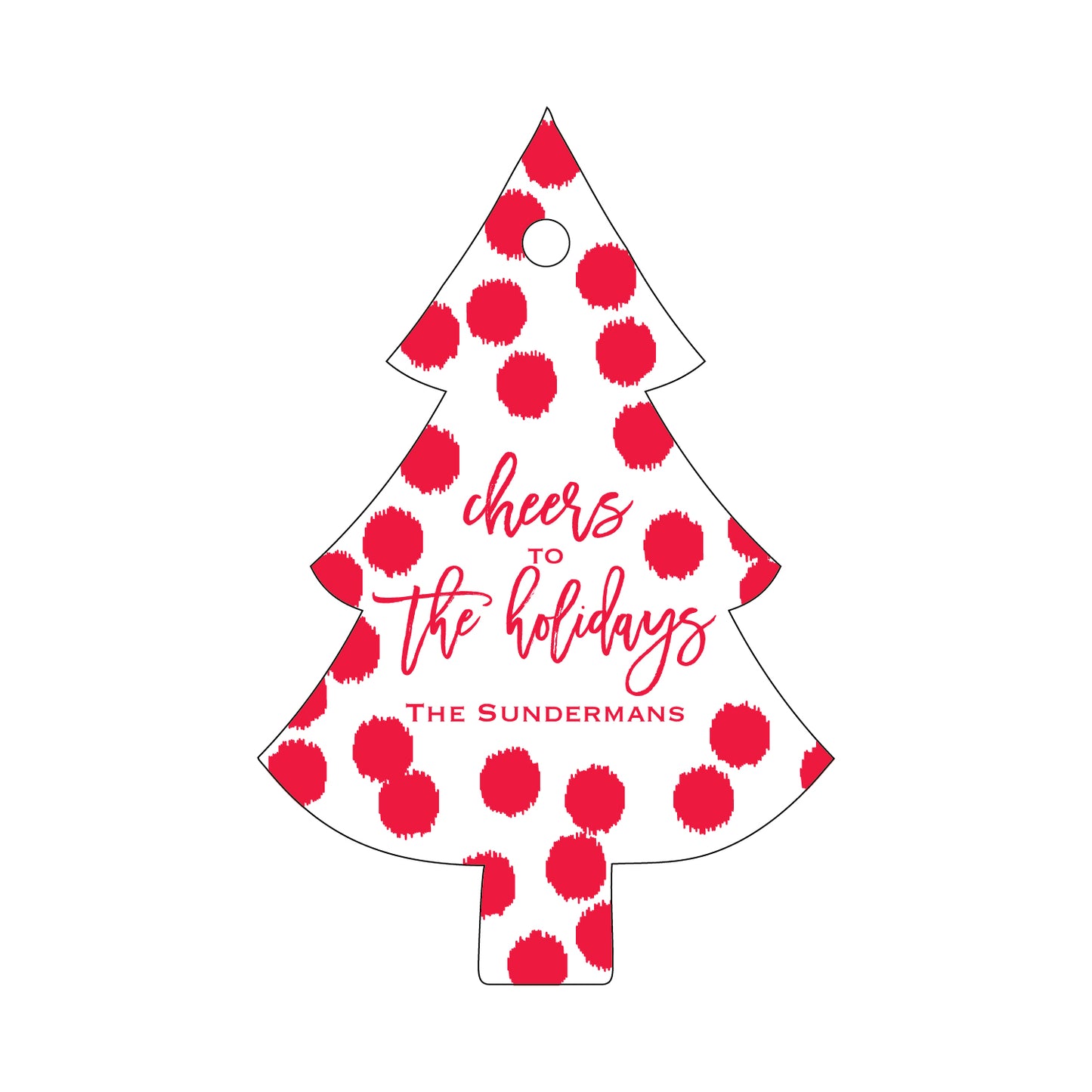 Personalized Gift Tag - T86