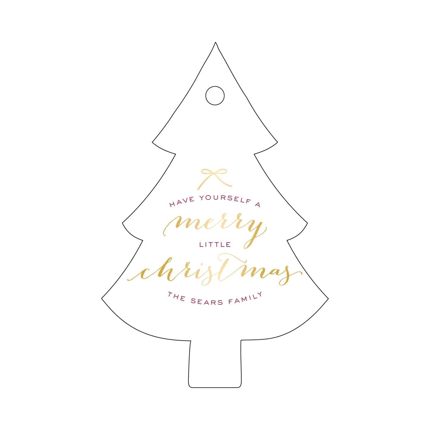 Personalized Gift Tag - T87