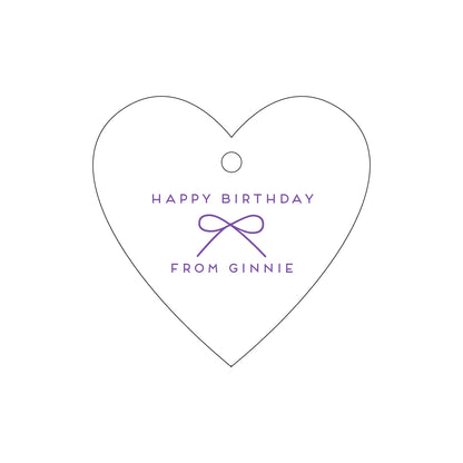Personalized Gift Tag - T89