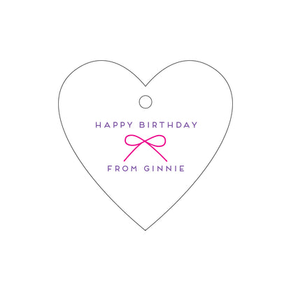 Personalized Gift Tag - T89