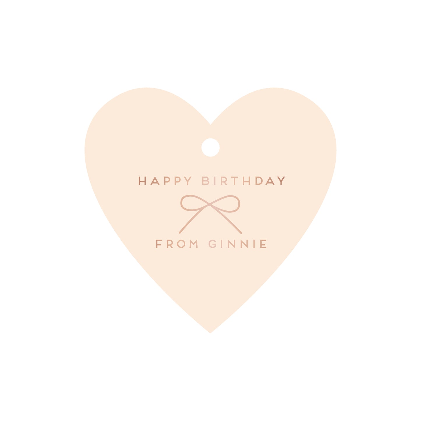 Personalized Gift Tag - T89