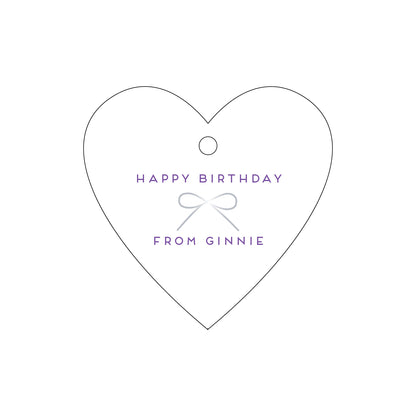 Personalized Gift Tag - T89