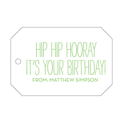 Personalized Gift Tag - T9