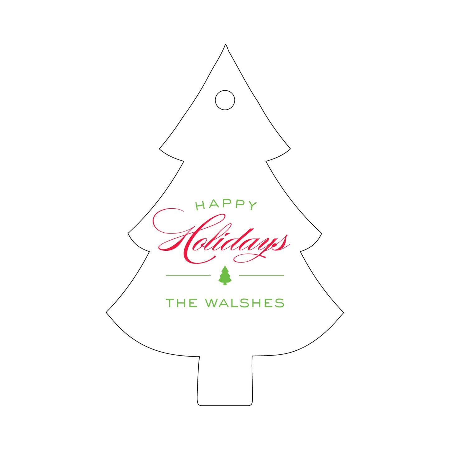 Personalized Gift Tag - T95