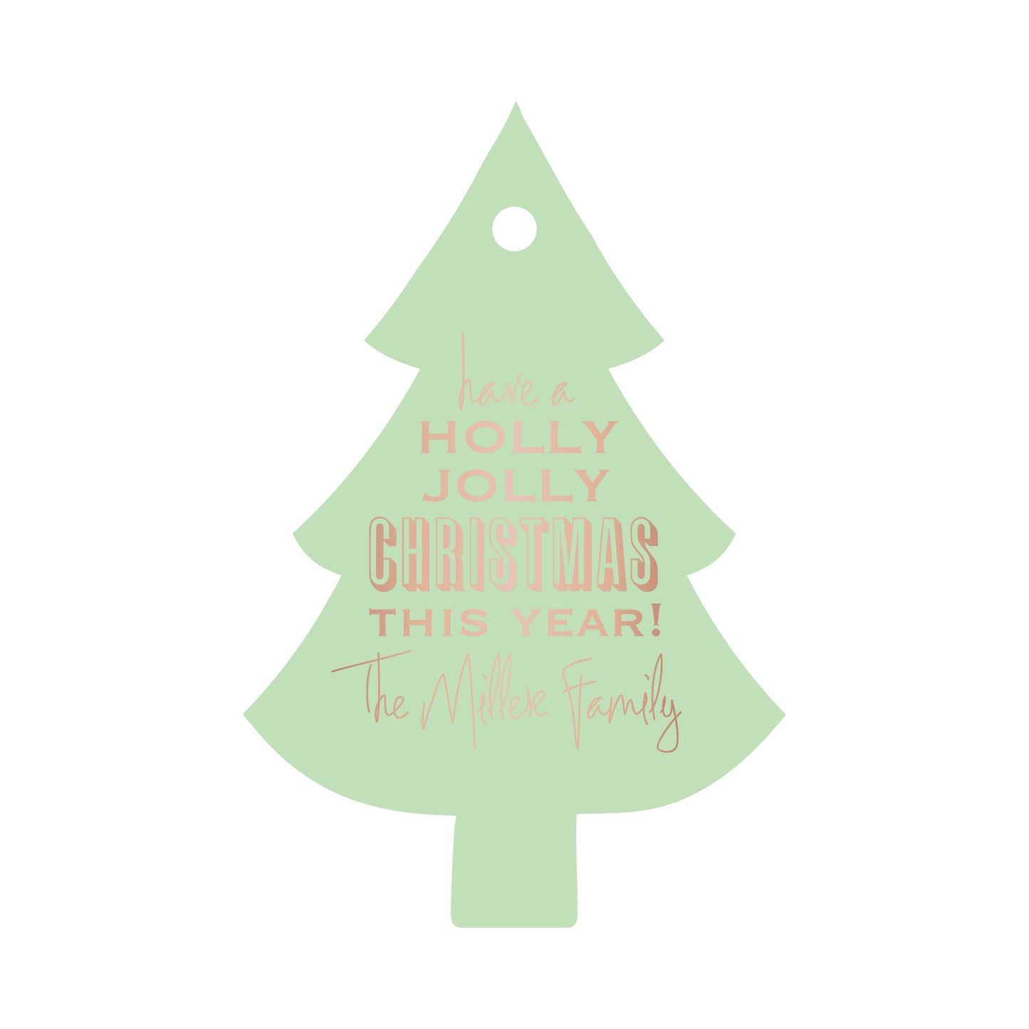 Personalized Gift Tag - T96