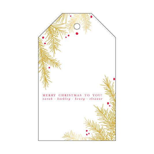 Personalized Gift Tag - T99