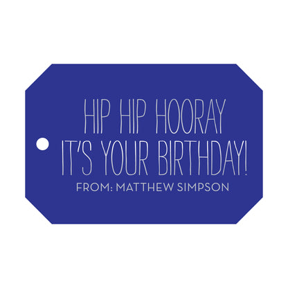 Personalized Gift Tag - T9