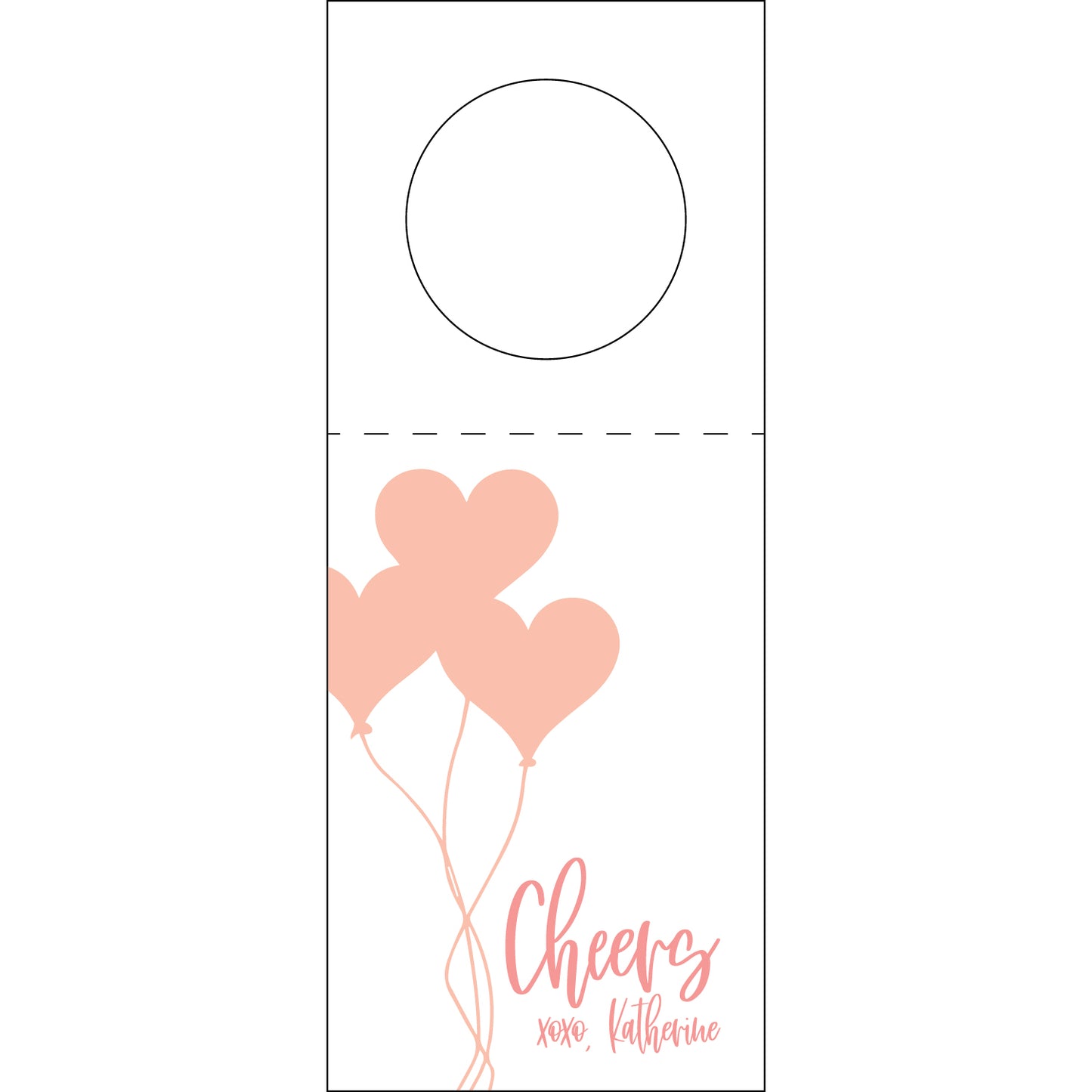 Personalized Wine Tag - WT369