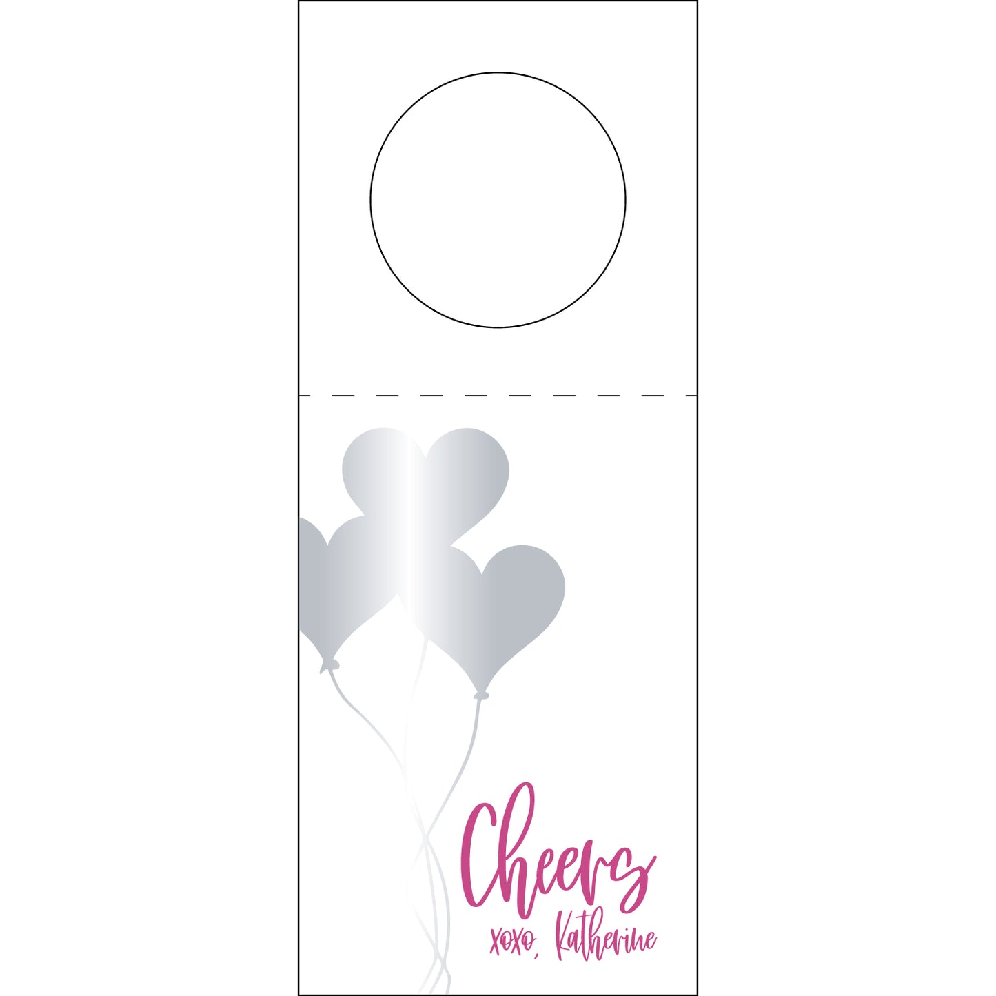 Personalized Wine Tag - WT369